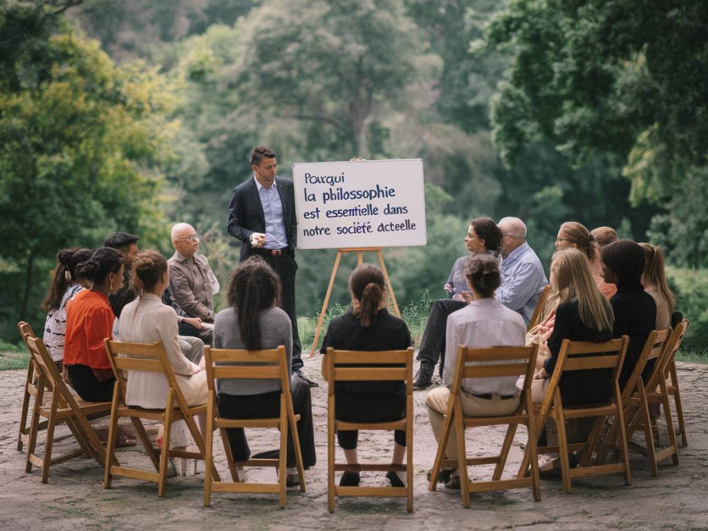 Pourquoi la philosophie est essentielle dans notre société actuelle