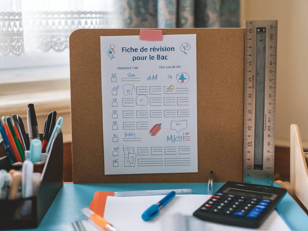 Fiche de révision : comment organiser des fiches de révision pour le bac ?